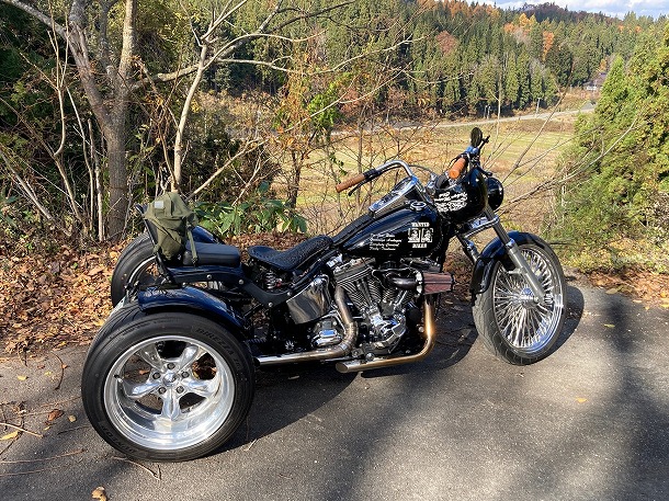 ハーレーの改造車 ハーレーの改造車