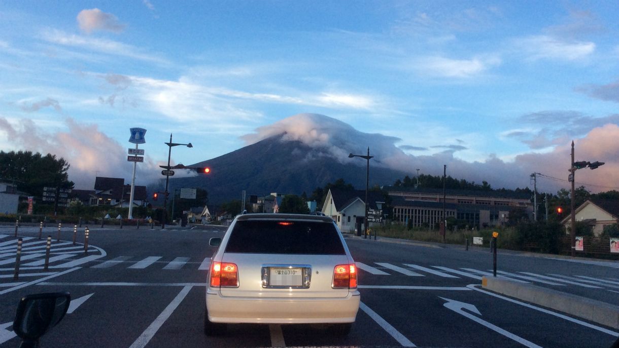 富士山と富士山ナンバー