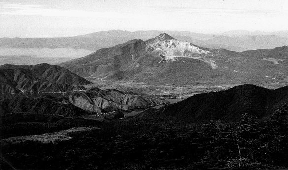 半世紀前の福島県、磐梯山